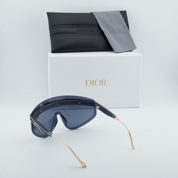 Exclusive Sale! Dior DIORCLUB M2U 31B8 Shield Sunglasses - Matte Navy Blue main image 8
